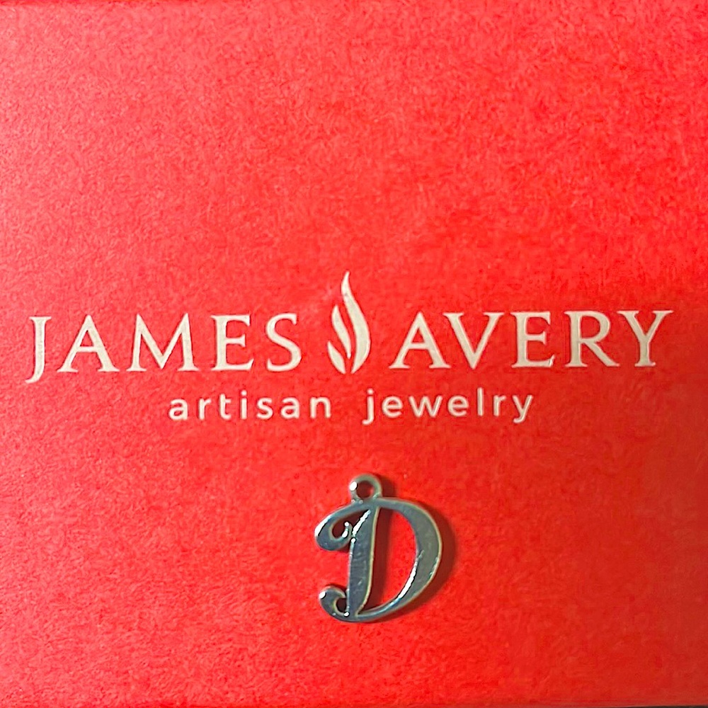 James Avery Small Initial D Charm